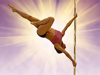 Greta Pontarelli - Aerial Zen Pole Dance Artist